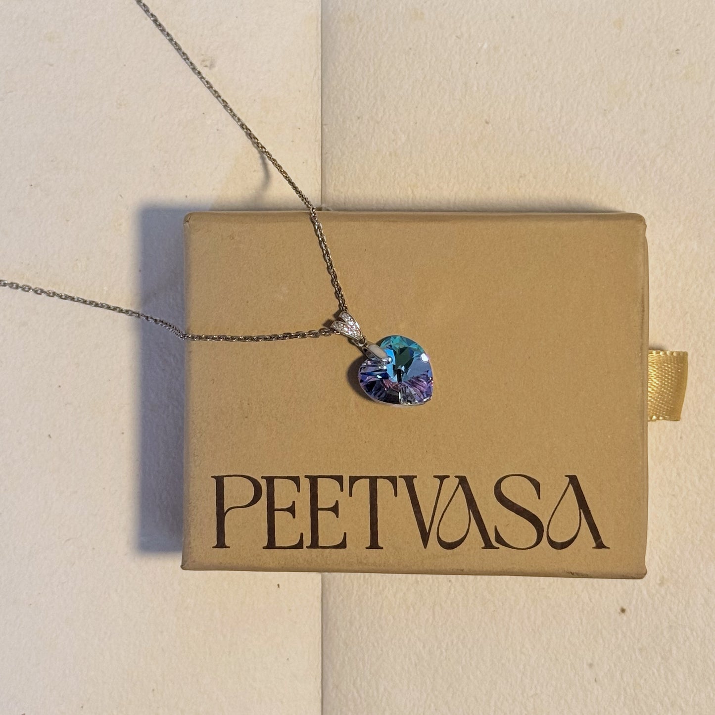 Eternal Heart Swarovski in 925 Silver Necklace