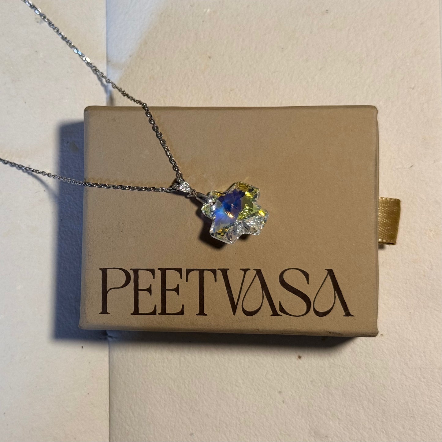 Graceful Bond Swarovski in 925 Silver Necklace