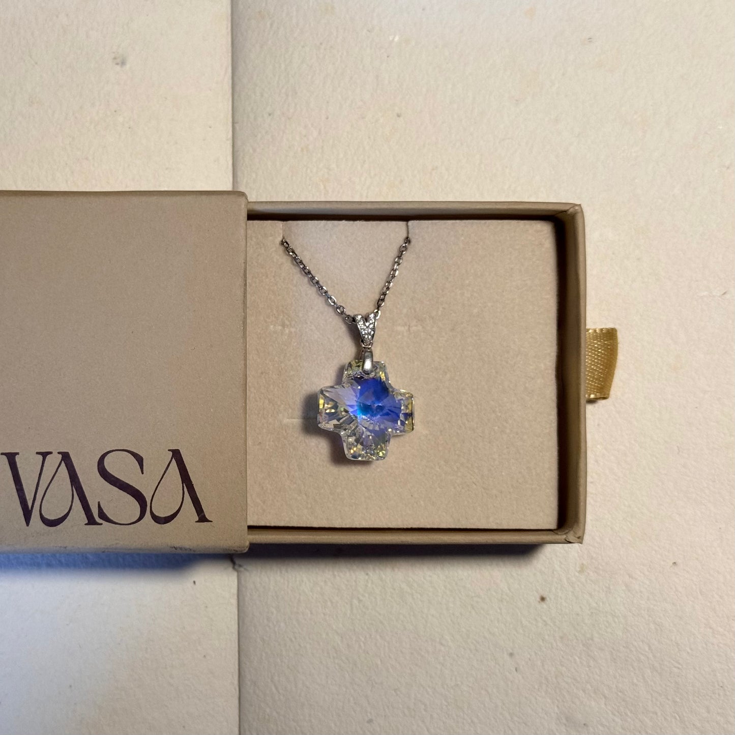 Graceful Bond Swarovski in 925 Silver Necklace