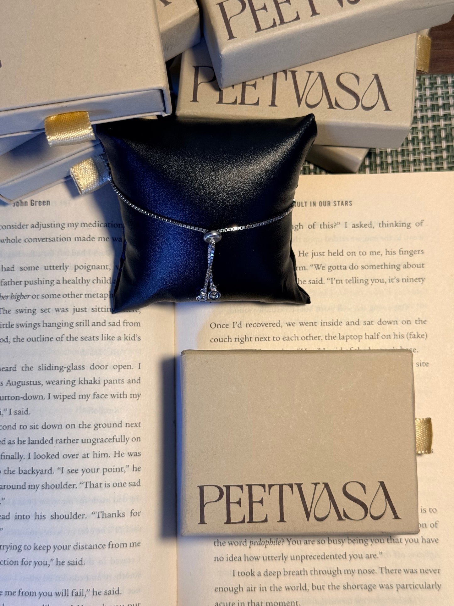 Ocean Whisper adjustable bracelet in 925 Silver