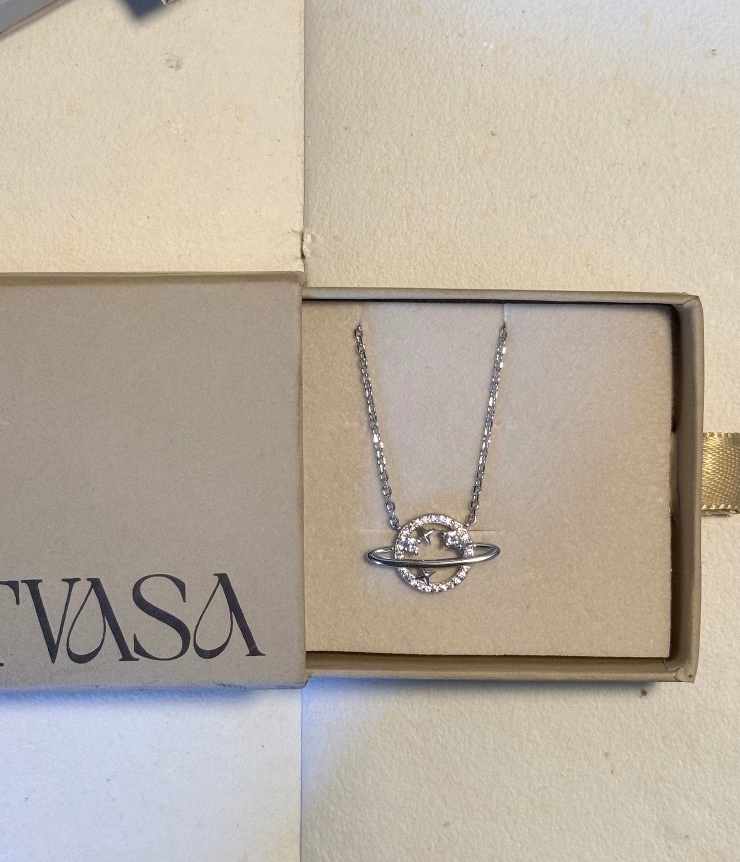 Orbit of Love 925 Silver Necklace