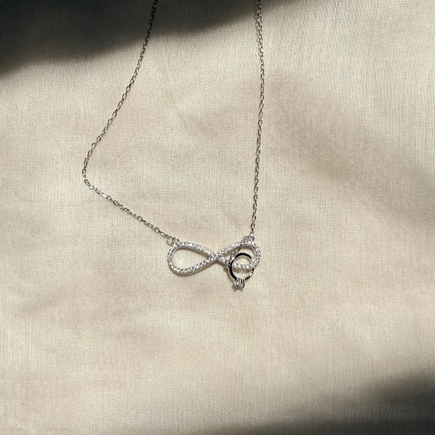 Infinity & Forever 925 Silver Necklace