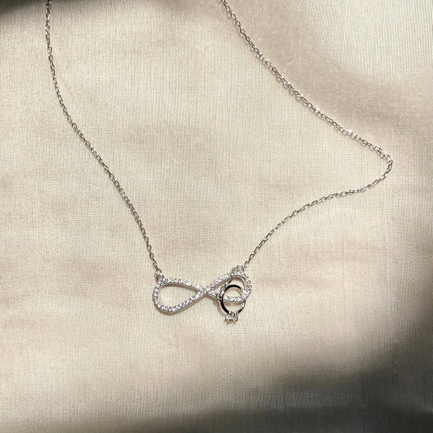 Infinity & Forever 925 Silver Necklace