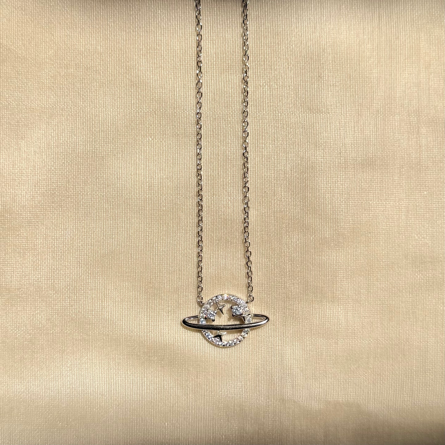 Orbit of Love 925 Silver Necklace