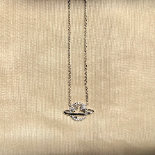 Orbit of Love 925 Silver Necklace