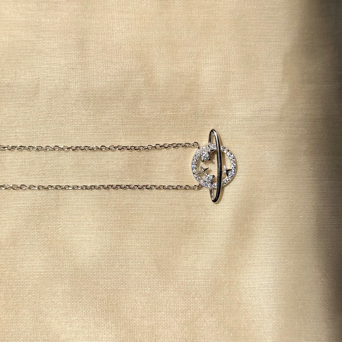 Orbit of Love 925 Silver Necklace