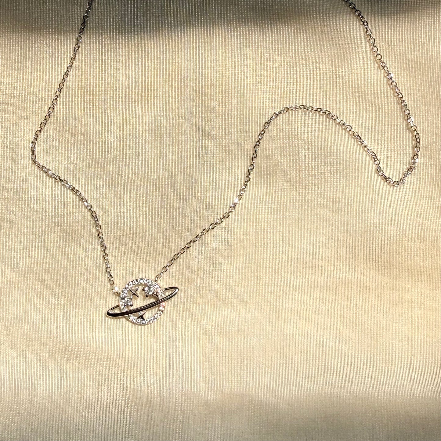 Orbit of Love 925 Silver Necklace