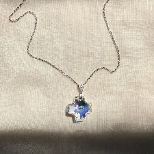 Graceful Bond Swarovski in 925 Silver Necklace