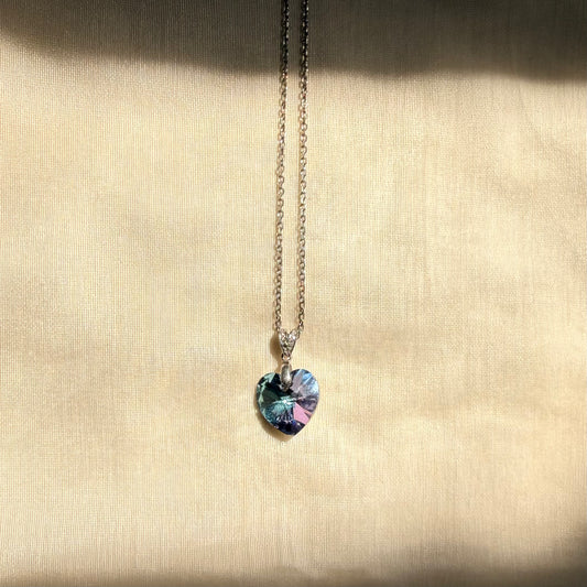 Eternal Heart Swarovski in 925 Silver Necklace