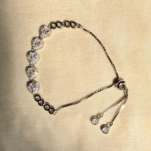 Pure Promise Adjustable Bracelet in 925 Silver