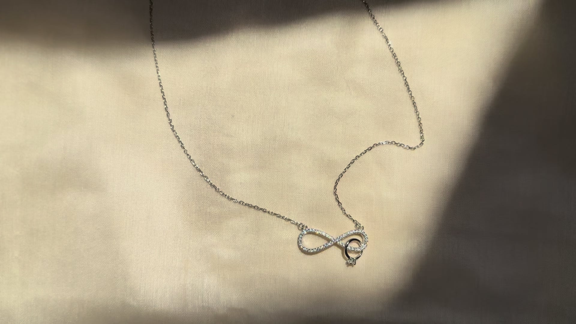 Infinity & Forever 925 silver necklace